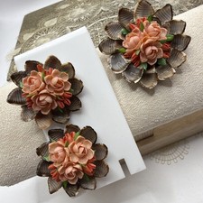 Vintage Sea Shell Earrings &
