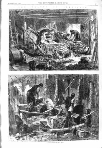 Original old antique print - antique,
