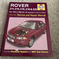 Rover 211, 214, 216, 218, &
