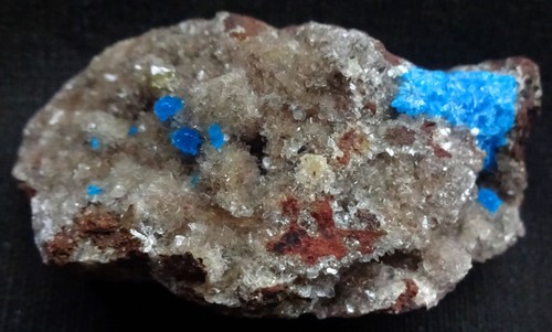 Stuning cavansite crystals - stuning, on