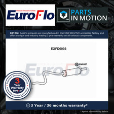 Exhaust Back / Rear Box fits FORD CORTINA Mk5 2.0 79 to 82 NER EuroFlo Quality