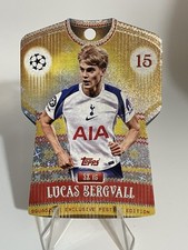 Lucas Bergvall Festive Squadzone Topps Match Attax 2025/2026 Spurs 25/26 # SZ 15