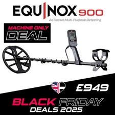 Minelab Equinox 900 Metal Detector Machine Only | BLACK FRIDAY DEAL