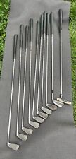  Set of 7spaltding Executive Irons, Spalding PW, PS McKinley and Cougar putter,