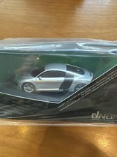 KYOSHO Dnano ASC MM, SILVER AUDI R8 2006, 1:43 DISPLAY MODEL, DNX507S