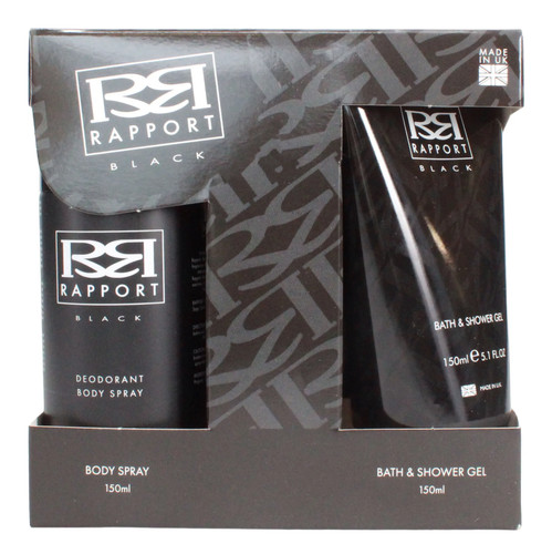 Rapport black 2pc gift set - 2pc,