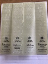 Bundle Of 4 Cuttlebug Embossing Folders