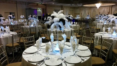Black and white ostrich - black,