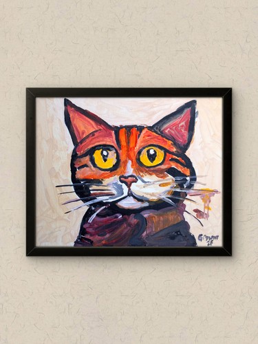 Original ginger tabby cat - ginger,