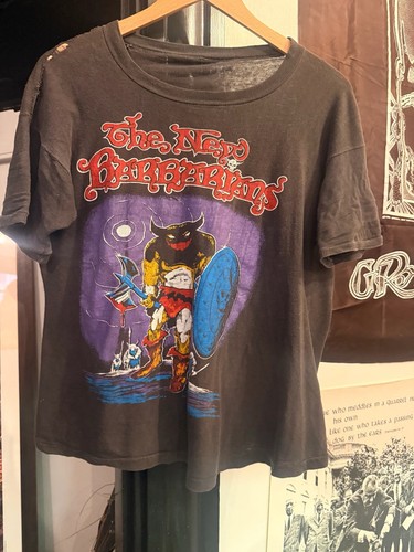 Vintage new barbarians band - new,