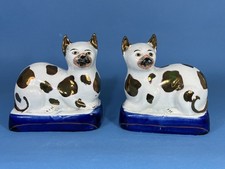 Staffordshire Figure a Pair of Cats
