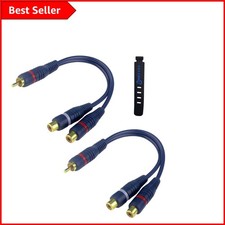 RCA Y Adapter Cable 15cm - 1