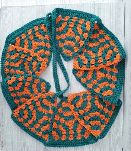 Crochet bunting handmade - bunting,