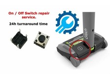 GTech Airram AR29 Mk2 Vacuum Cleaner Power Switch REPAIR SERVICE FAST POST