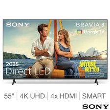 Sony Bravia 3 K55S38BP 55 inch 4K Ultras HD Smart TV (SRP £799) *NO STAND*