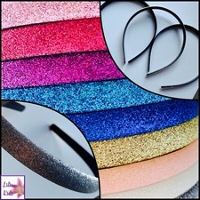 Glitter Alice Headbands - Hair bands - Alice band - 13 Vibrant Glitter Colours