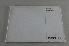 Operating Instructions Opel