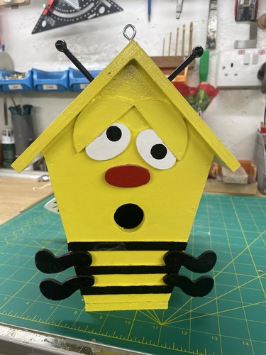 Handmade wooden birdhouse a - handmade,