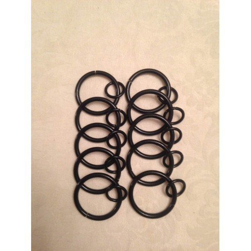 Solid black wrought - black, iron