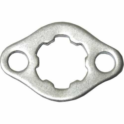 Front sprocket washer retainer - front,