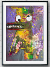 Original Outsider Art Painting