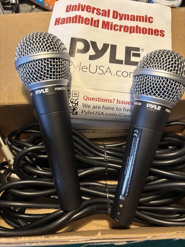 Pyle microphones - 2x,