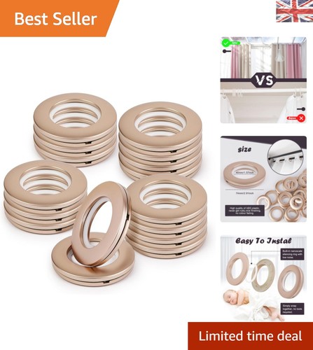 40mm matte coffee curtain - 40mm,