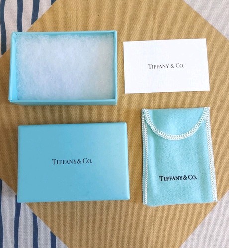 Tiffany box and pouch - &,