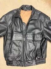 Armani Black Leather Jacket