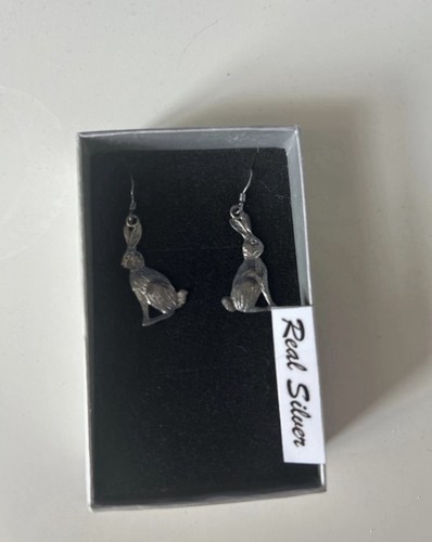 Sterling silver bunny rabbit - sterling,