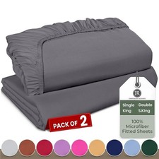 Ultra Deep Fitted Sheet 2 Pack