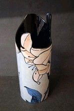 JOHN BESWICK SILHOUETTE D'ART "HOKUSAI" LILIES PARASTONE VASE