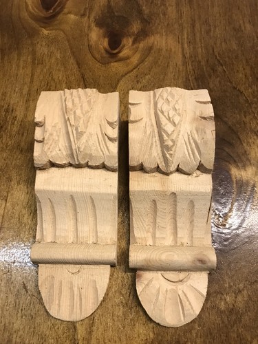Wooden corbels pair - 1,