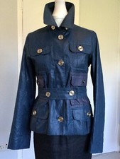 AQUASCUTUM 100% Linen Teal