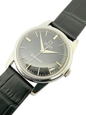 Vintage Omega Seamaster Automatic Black Dial 1962 Cal. 552 SS Reference 165009.