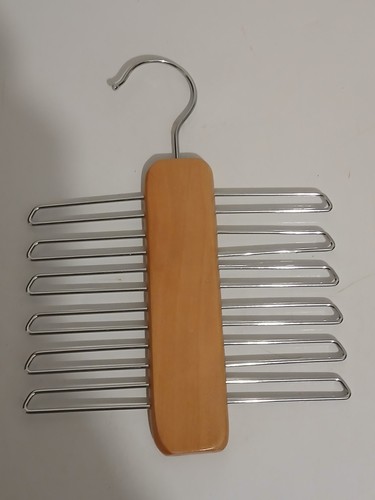 Wooden tie belt hanger 12 - tie,