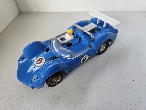 Scalextric mans car blue - mans,