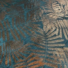 Clarissa Hulse fabric | Harlequin | "Espinillo" velvet Teal/Brass | 350cm length