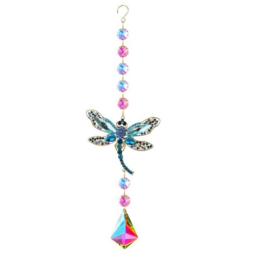 Crystal suncatcher dragonfly - suncatcher,