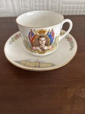 Unusual Aynsley 1937 Coronation Edward VIII cup & Saucer
