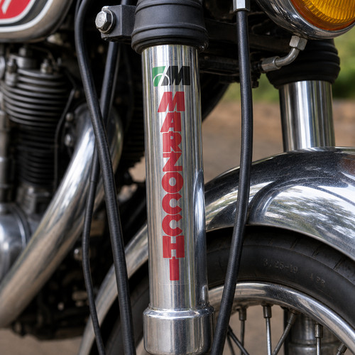 Marzocchi red clear racing - red, on