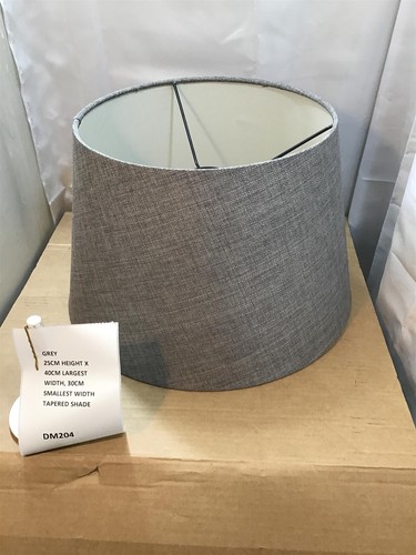 Large grey tapered - large,