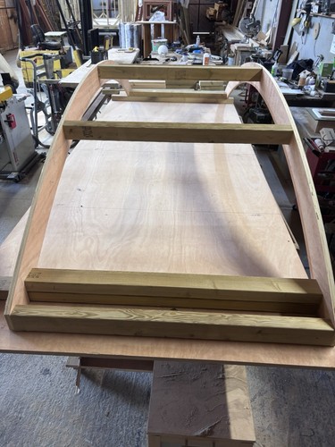 Shepherds hut roof structure - hut,