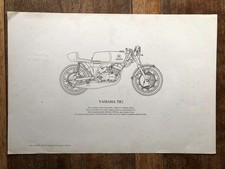 YAMAHA TR2 OLD MOTORCYLE LARGE