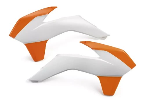 Ktm radiator scoops shrouds - scoops, sx