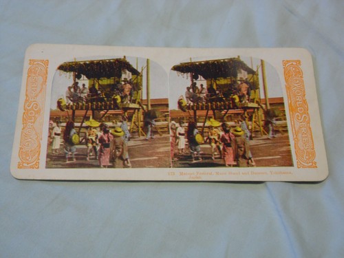 Antique colour stereoscope