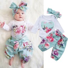Newborn Baby Girls Bodysuit