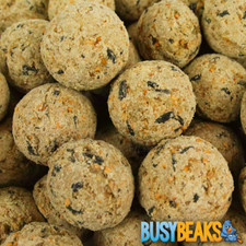BusyBeaks Suet Fat Balls - High Energy Feed Wild Garden Bird Food Treats