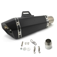 Exhaust muffler Paddock for Kawasaki Z400 / Z125 Silencer black