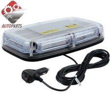 24 LED Magnetic Car Roof Recovery Flashing Beacon Warning Strobe Light Amber 12V